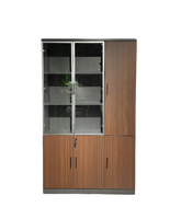 RYE Display Cabinet With 2 Glass Swing Doors - 1200mm L